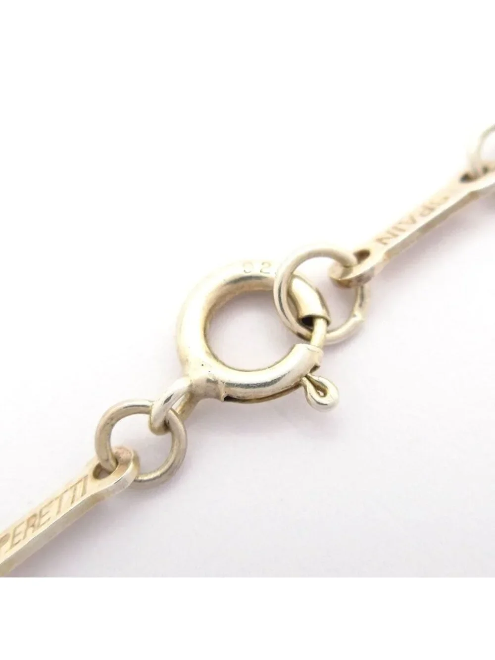 Tiffany & Co Necklace Bottle Open Pendant Silver